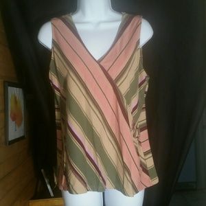 Chaps xl sleeveless woman's tunic